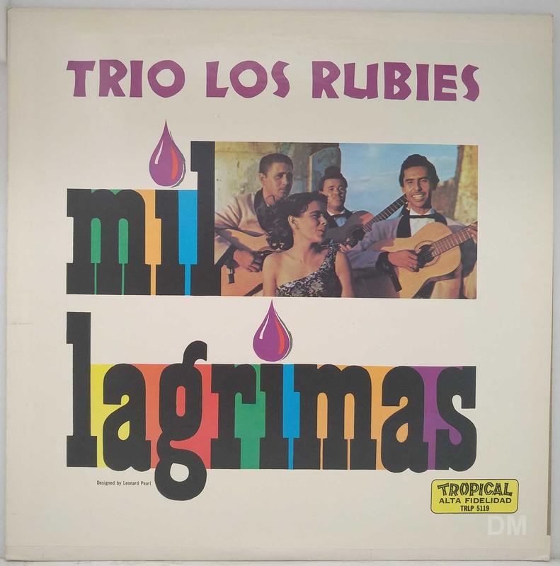 黑膠唱片 Trio Los Rubies - Mil Lagrimas