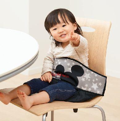 🇯🇵✈️日本西松屋可愛米奇兒童餐椅固定帶 安全帶 外出用餐必備 出國必備