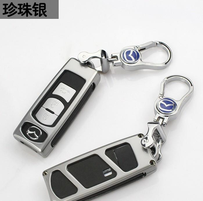 MAZDA 2,3,6,CX-5,CX-3,CX-9 鑰匙套 鋁合金鑰匙套