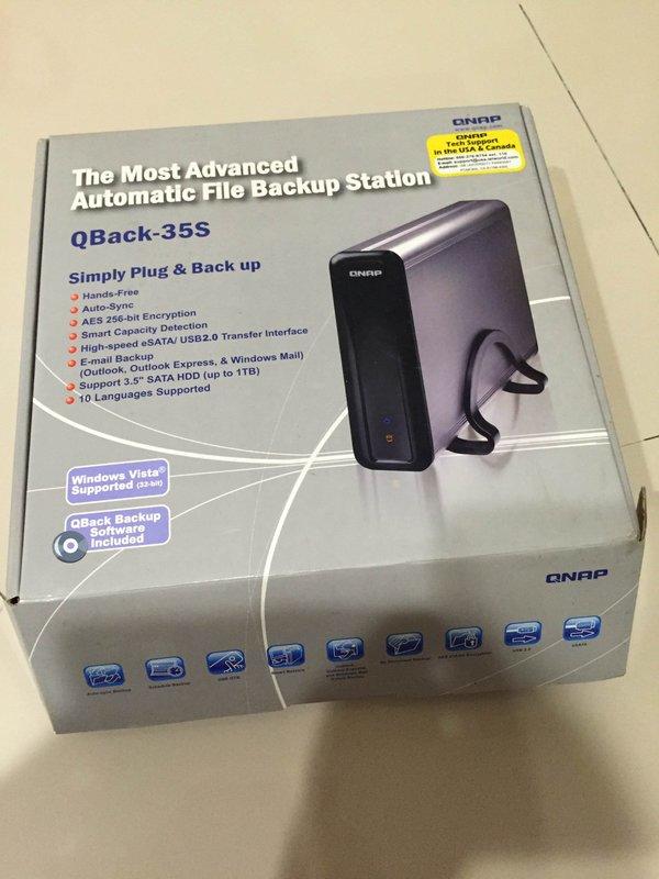  【我最便宜】威廉通硬碟外接合 QNAP QBack-35S