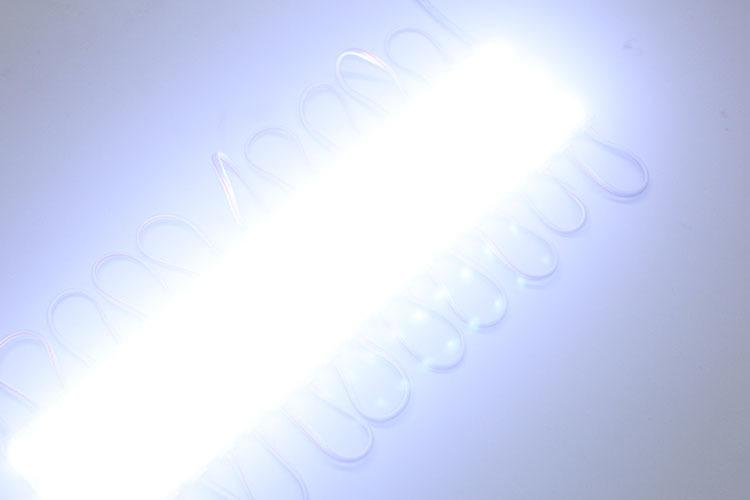 LED燈板.LED3030貼片.三燈注塑防水模組 DC12V 帶透鏡 超高亮廣告招牌模組