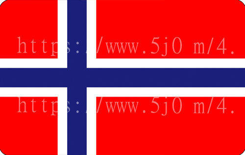 〈世界國旗〉 挪威 Norway 國旗 卡貼 貼紙