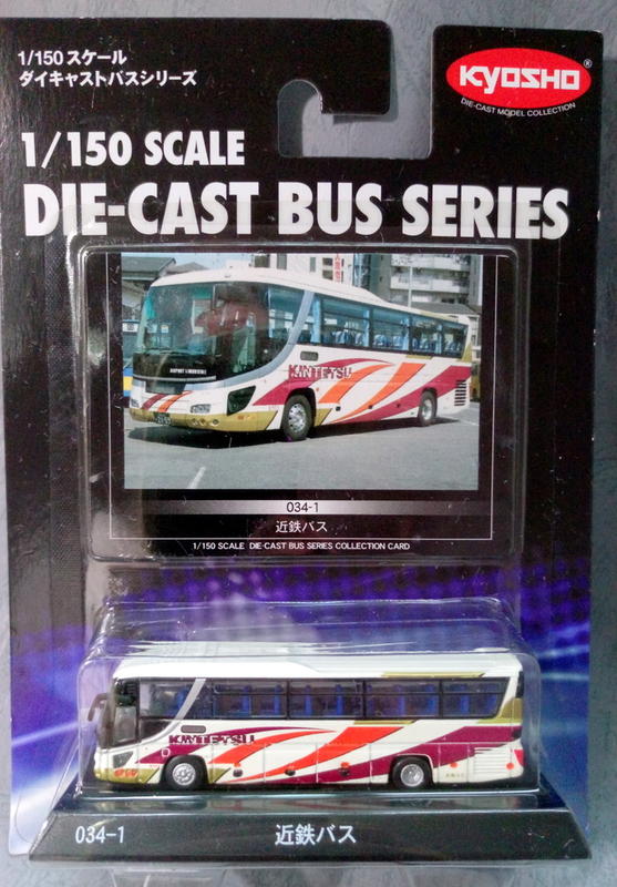 KYOSHO 京商 1/150 DIE-CAST BUS SERIES 旅遊巴系列(C)/近鐵巴士