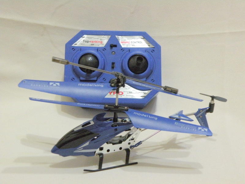 3.5通道遙控直升機(藍色)