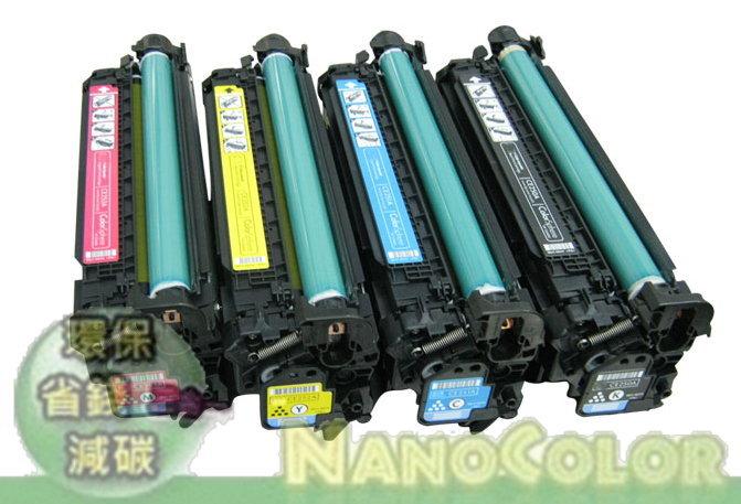 【NanoColor】超商可寄2支 可開發票 HP 504A CE250 CE250A 250A 黑色環保碳粉匣