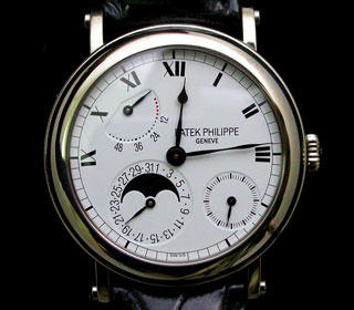 【品味來自於素養】Patek Philippe百達翡麗、18K白金男用腕錶、Ref:5054、錶徑35mm、PP-237