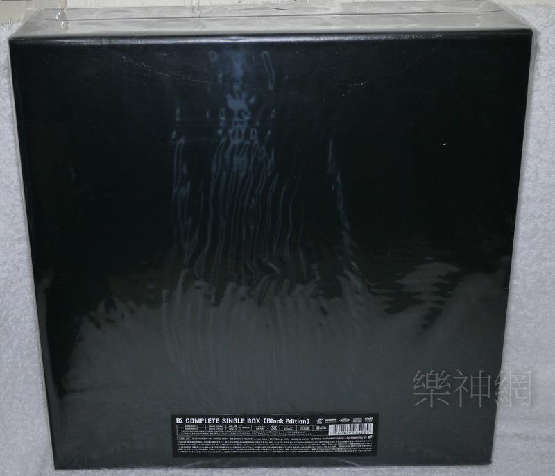 B'z (Bz)全精選COMPLETE SINGLE BOX Black Edition日版53 CD+2 DVD限定