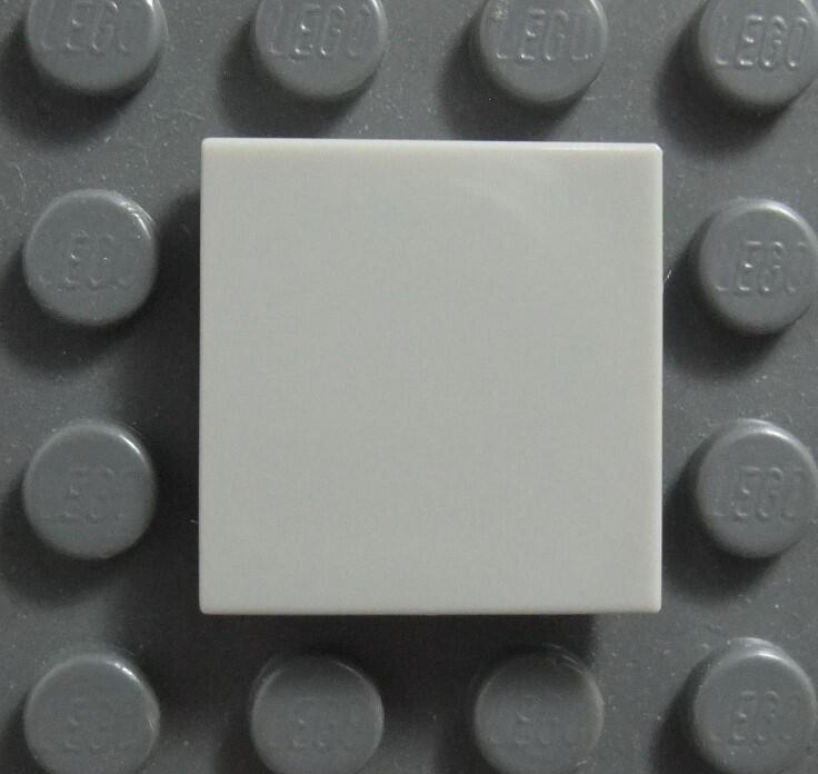 【積木2010】樂高 LEGO 淺灰色 2X2 磚片 平板 平滑片 Tile / 3068b / Light Gray