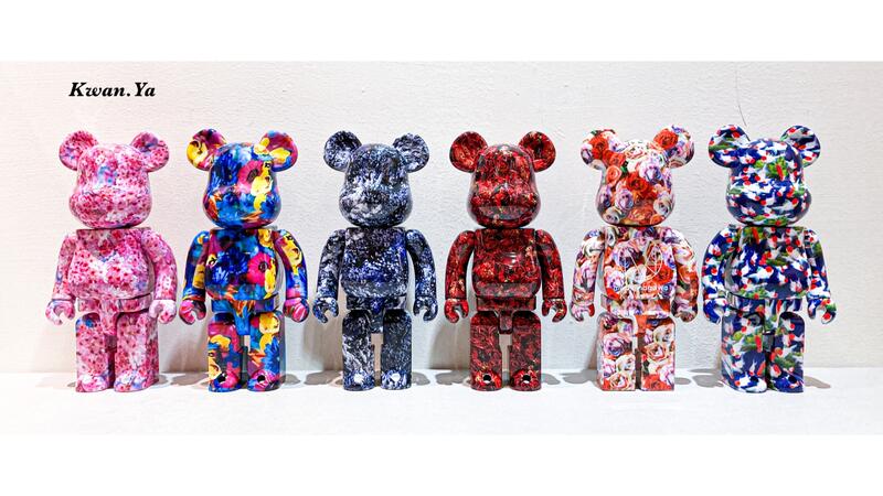 BE@RBRICK mika ninagawa 蜷川實花400% 100% bearbrick kaws 花井祐介0