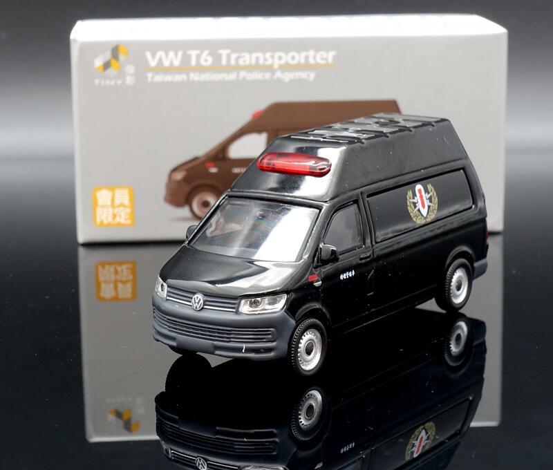 【M.A.S.H】[現貨特價] TINY 會員限定 VW T6 Transporter 特種警備車