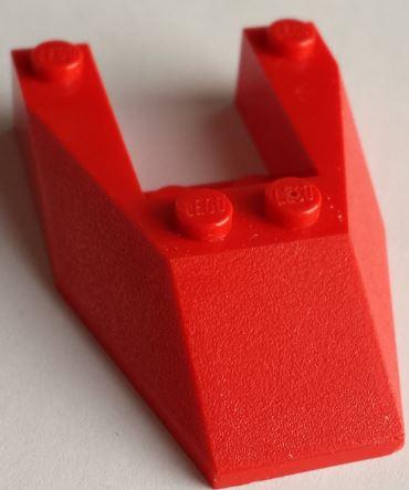 『鐵童玩具』LEGO 樂高 6153 紅色 楔形斜面磚 Wedge 6x4