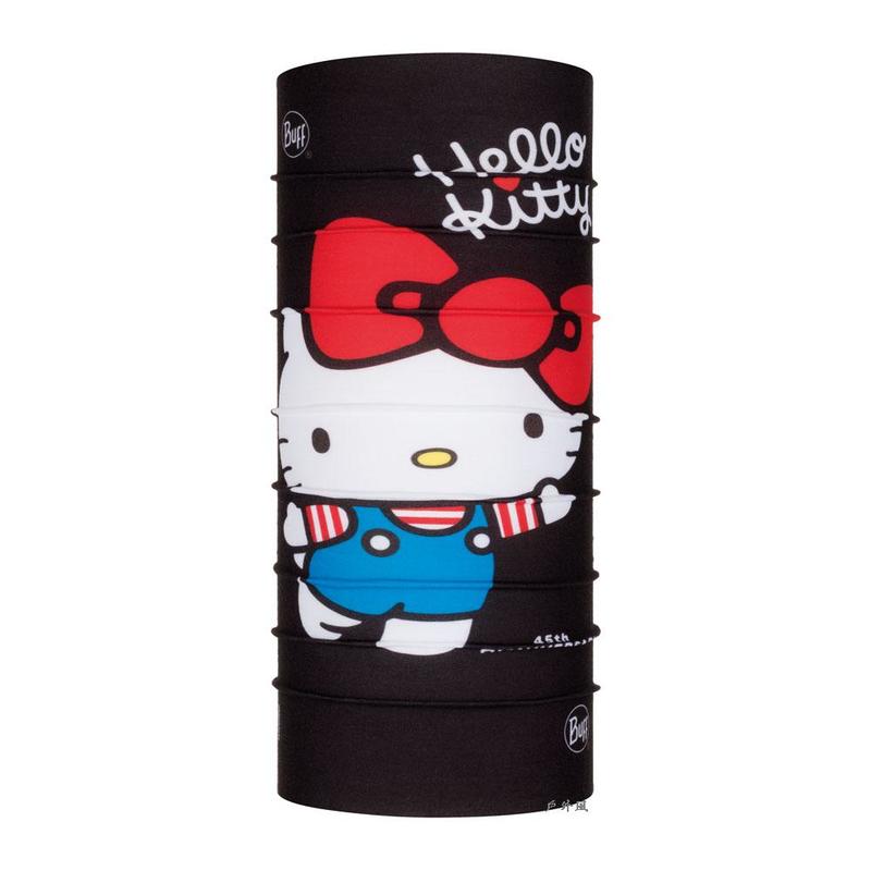 【戶外風】西班牙Buff頭巾 兒童Kitty-經典頭巾 Plus-Kitty 45周年 原價$680