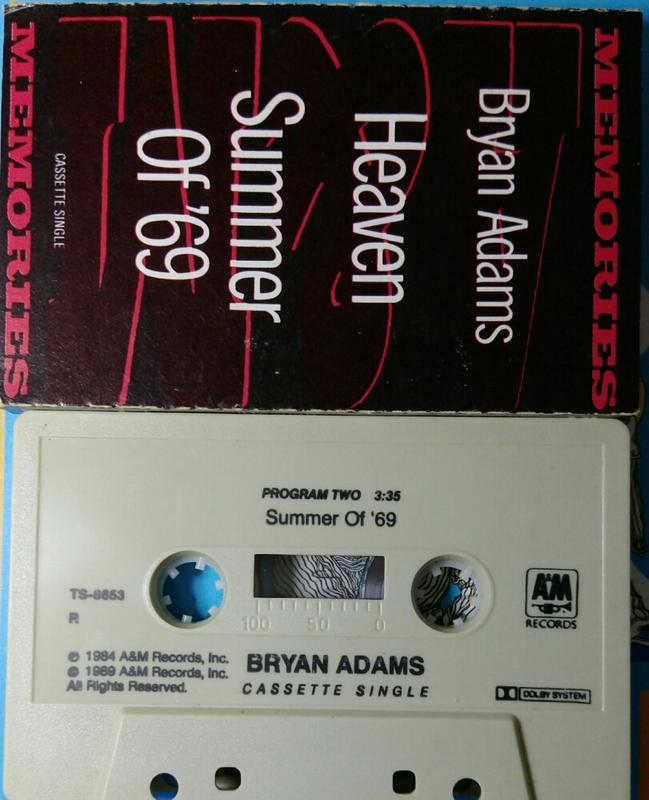 Heaven/Bryan Adams美版單曲卡帶