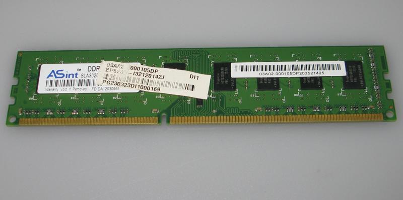 【Monster】 昱聯科技 ASint DDR3 1600 4GB 桌上型記憶體 4G 雙面顆粒