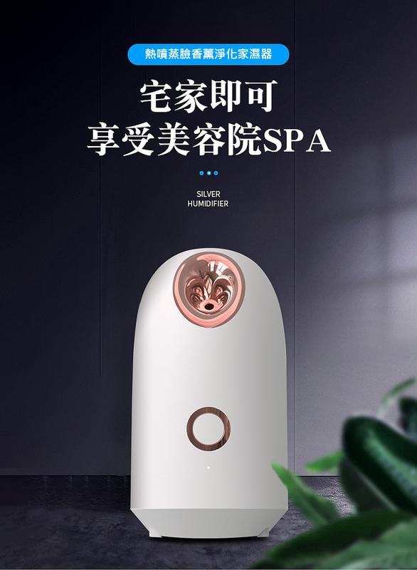 (110V 2019最新款) 奈米噴霧蒸臉器 加濕器美容儀 補水儀 家用臉部熱噴離子蒸臉儀