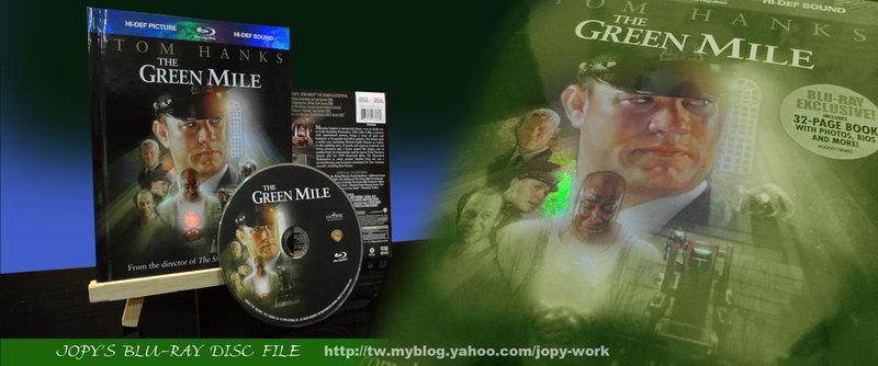 美版藍光-THE GREEN MILE綠色奇蹟書本精裝版(含中文字幕)全新未拆