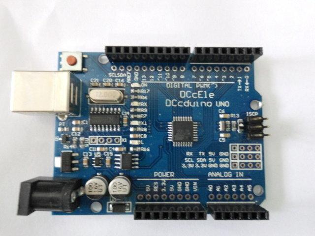 附基礎學習教程 Arduino UNO R3開發板 改進版 單片機 配USB線328P usb晶片 CH340G版本