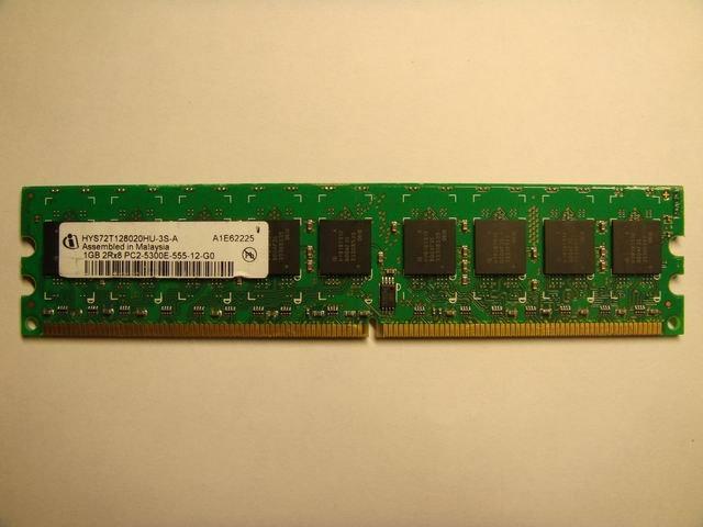 INFINEON 英飛凌 DDR2 1G 1GB 667 ECC PC-2 5300