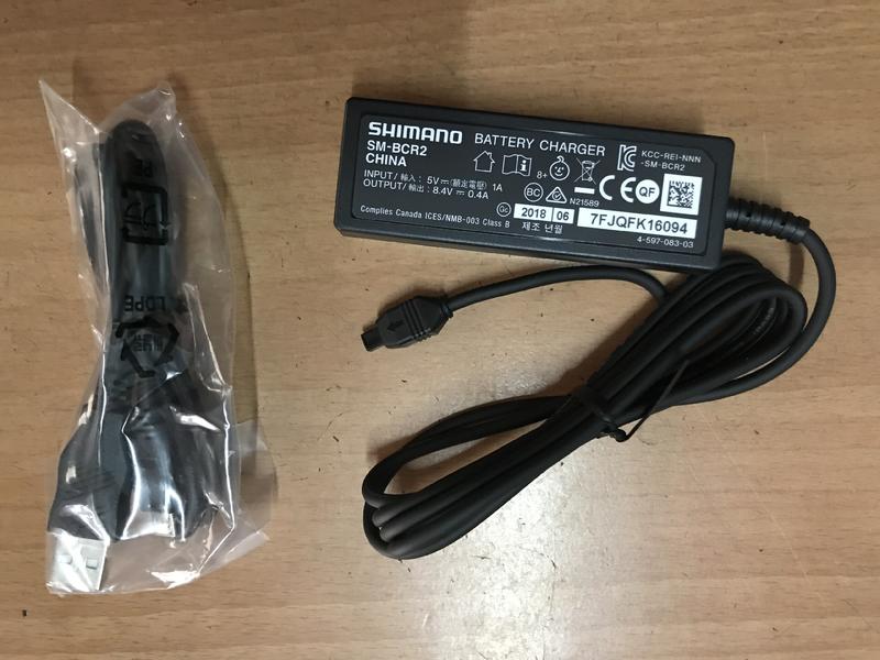 🌟秒殺火雞🌟原廠散裝Shimano Di2 Battery Charger SM-BCR2 隱藏式鋰電