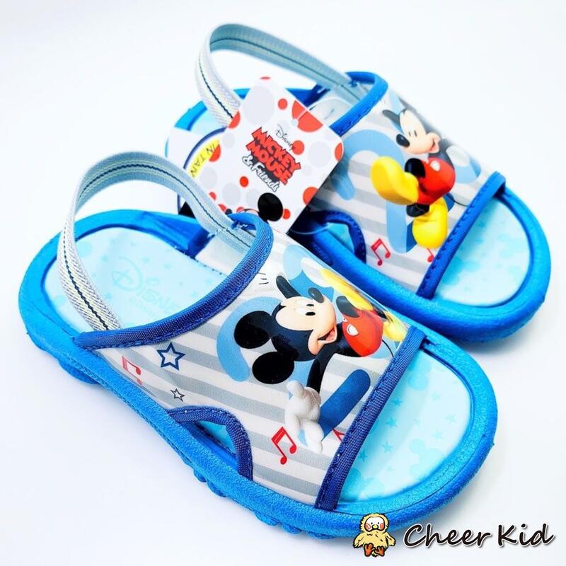 【Cheer-Kid】【出清不退不換】迪士尼米奇3D拖鞋(無後帶) 【D008】男童鞋 女童鞋 迪士尼 disney