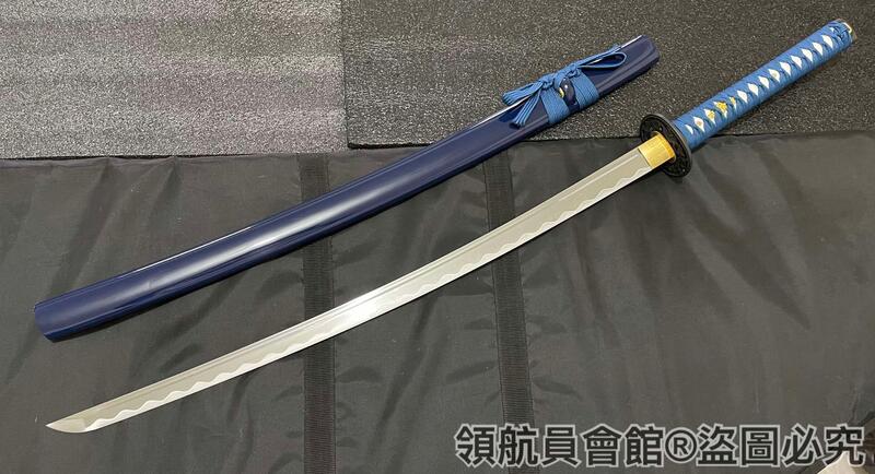 【領航員會館】免運費!碳鋼武士刀 長 藍色 深藍 附刀袋 長武士刀 劍擊劍道居合刀拔刀術忍者收藏擺飾日本刀浪人刀脇差 | 露天市集 | 全台最 ...