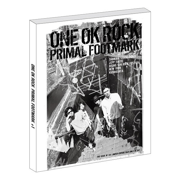 代訂ONE OK ROCK PRIMAL FOOTMARK 2012(#1) 復刻版2021 メンバー限定の