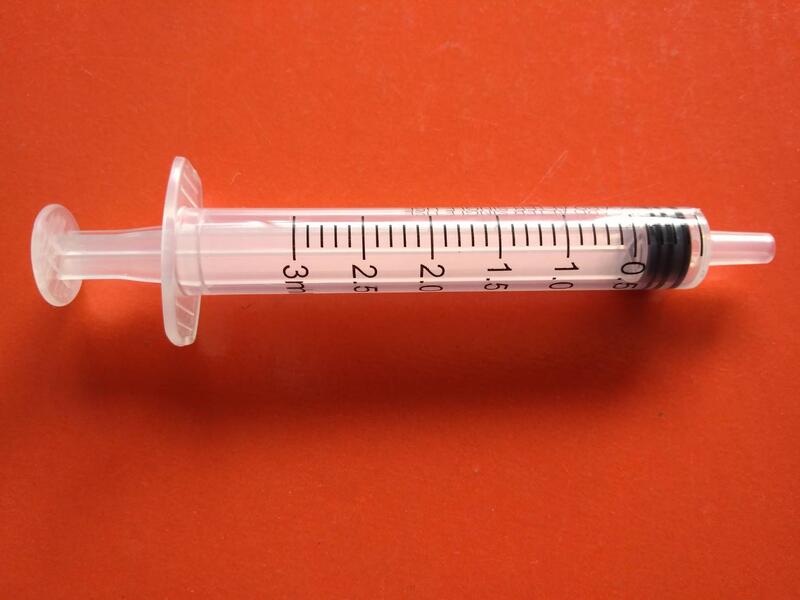 工業用 日本 TERUMO 3ml塑膠針筒100支 針頭 針筒 點膠針頭 注射器 餵食器 餵藥 鳥類餵食 補充墨水 加墨