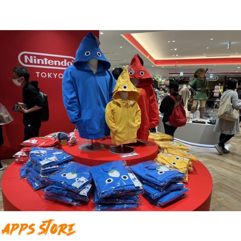 [APPS STORE]日版 [PIKMIN] 日本 任天堂商店 皮克敏 連帽外套 T恤 T-shirt 船型襪 腳 | 露天市集 | 全台最 ...