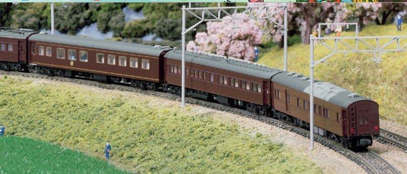 專業模型】1/160 KATO 10-853 お召列車1号編成（昭和仕様）5輛