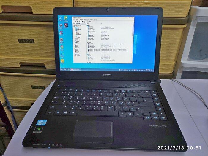 宏碁Acer TravelMate P243-MG 14吋 i7-3612QM 8G 240gSSD