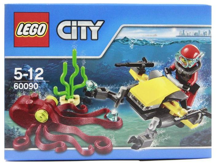 宇喆電訊 LEGO 樂高 城市系列 60090 深海探險潛水車 章魚 全新現貨