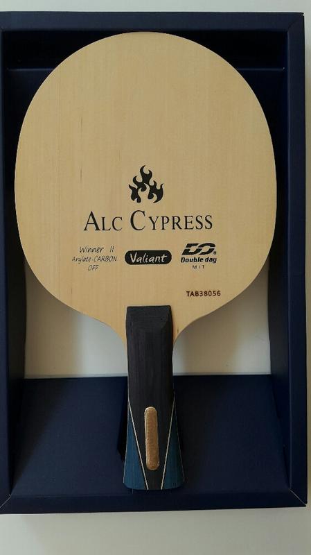 金好體育用品社 Double day D.D 桌球拍 ALC CYPRESS 7夾刀板 碳纖 乒乓球拍