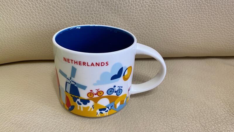 全新 星巴克 STARBUCKS 荷蘭 Netherlands 國家杯 國家馬克杯 咖啡杯 YAH 收藏