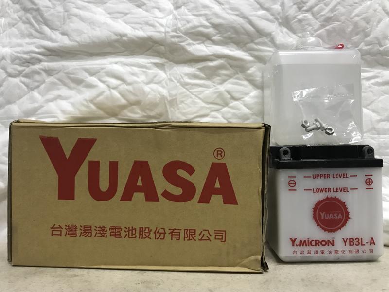 全新未入液 湯淺YUASA YB3L-A(CB3L-A)機車電瓶 追風135/NSR150