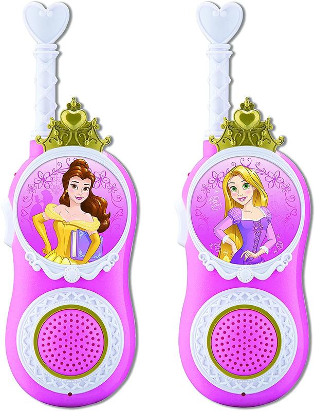 預購 美國帶回 Disney Princess Q版 迪士尼公主造型無線對講機 生日禮 親子玩具 女孩最愛