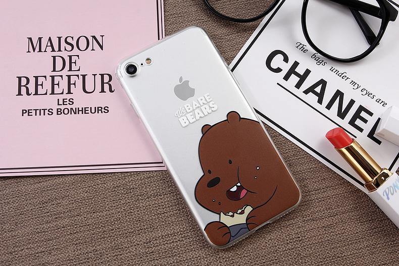 iphone 熊  小熊 保護套  i6 i6plus i7 i7plus軟殼軟邊 現貨