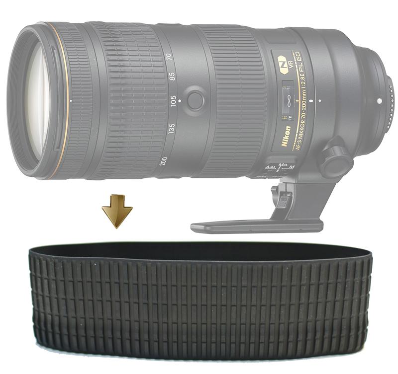 【NRC】Zoom Rubber Ring for Nikon 70-200mm F2.8E VR 變焦環