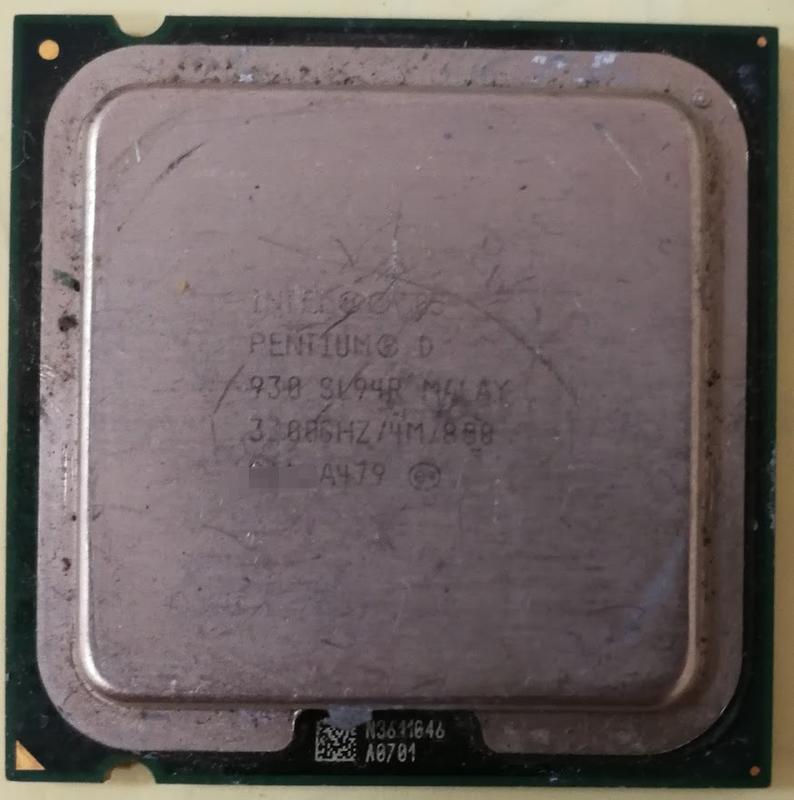二手良品 Pentium .D-930 3.0/4M/800 CPU 775