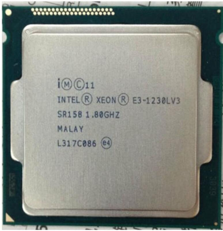 Intel Xeon E3-1230L v3 八核心(1.80GHz/8M/25W/LGA 1150) 超低節能款