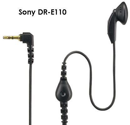 #3 耳麥Sony 新力 DR-E110 單耳塞式耳機麥克,適用於 TA-918,TA918