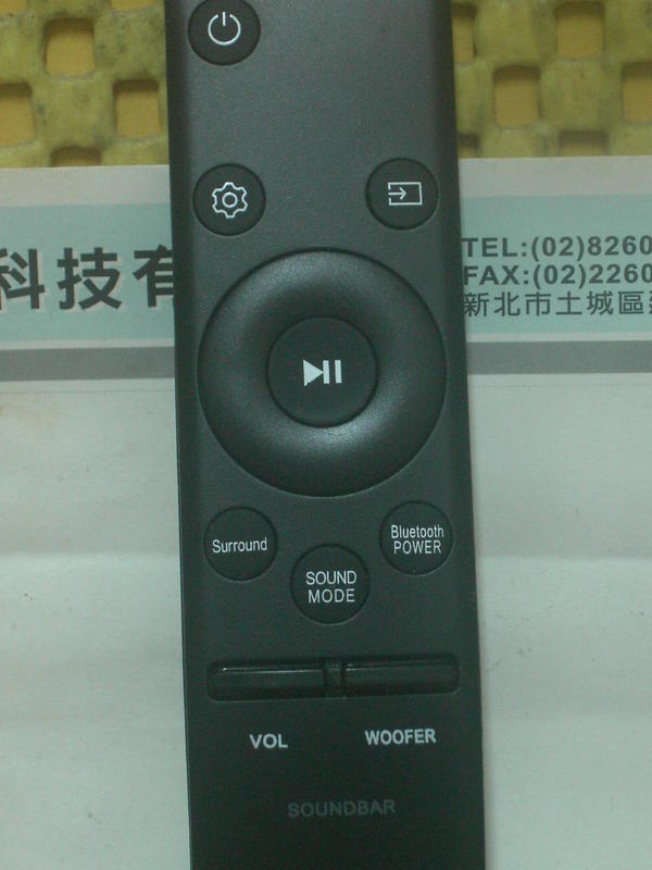 全新原裝 SAMSUNG 三星 藍芽/環繞音箱原廠遙控器 HWM360 HWM430 HWM450 HWM550 露天市集 全