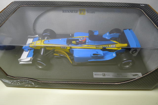 【YTC】正版 2003 1:18 F1 雷諾車隊 模型車 阿龍索 R23（請詳閱說明）