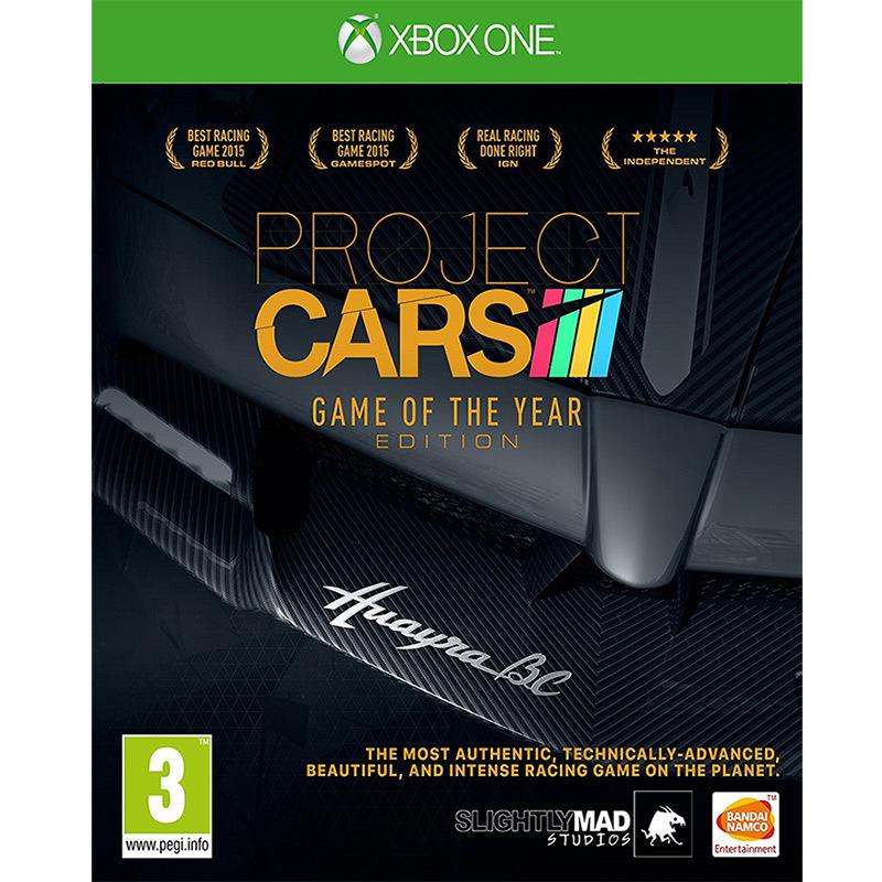 全新未拆 XBOX ONE 賽車計畫年度完整版 -英文版- Project Cars Game of the Year