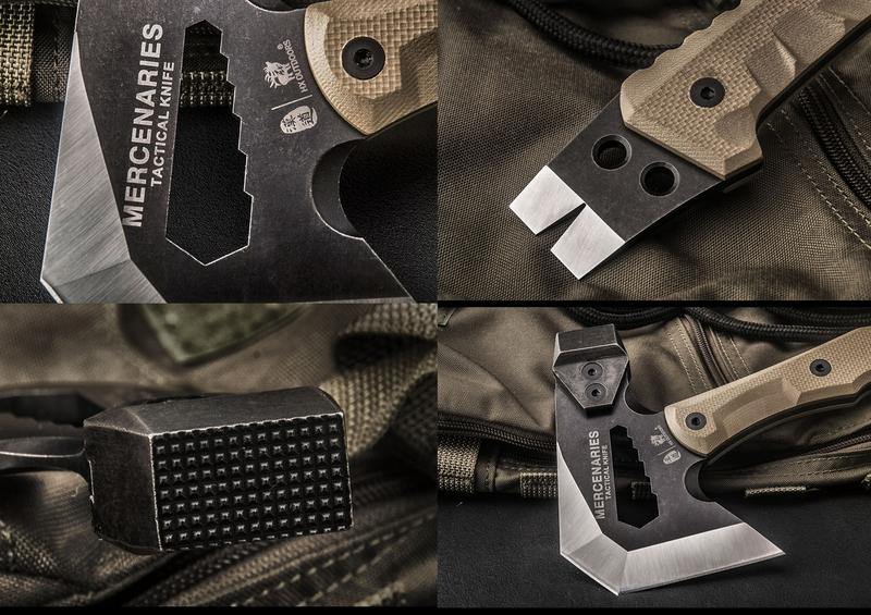 【山道具屋】漢道 HX OUTDOORS 雇傭兵輕便多功能戰術工兵斧