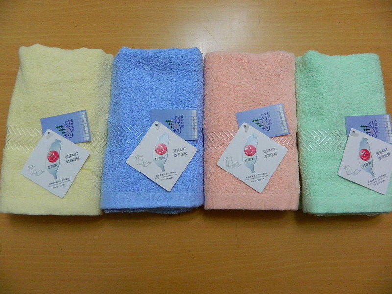 【i愛毛巾】標準MIT雲林家庭用毛巾-29兩/打,素面箭頭蓬鬆款(粉黃/粉藍/粉紅/粉綠-共四色)-比全聯還優惠喔!