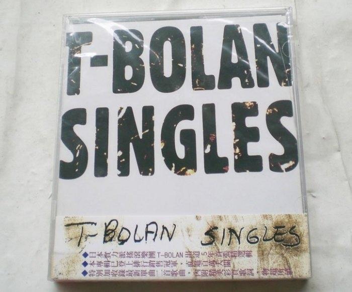 日本男團體T-BOLAN~~~SINGLES單曲精選集(未拆封)94---CD.....118