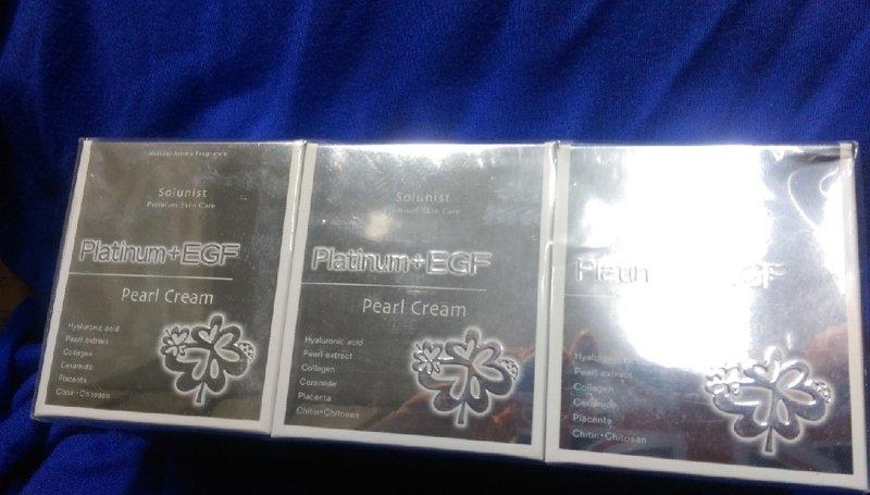 合購三罐$4980日本原裝 Platinum EGF Pearl Cream