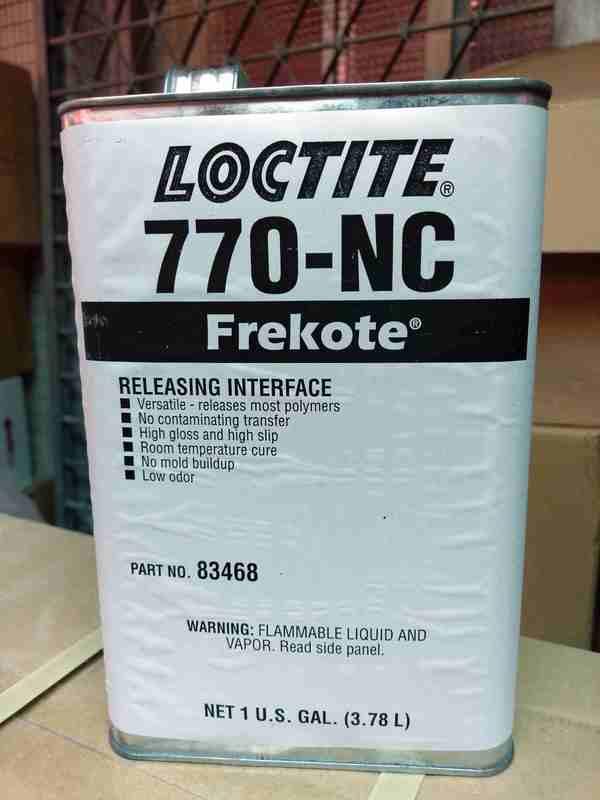 FRP材料小舖..LOCTITE 770-NC類鐵氟龍萬能蠟脫模蠟離型劑FREKOTE..擦一脫十只要3700元