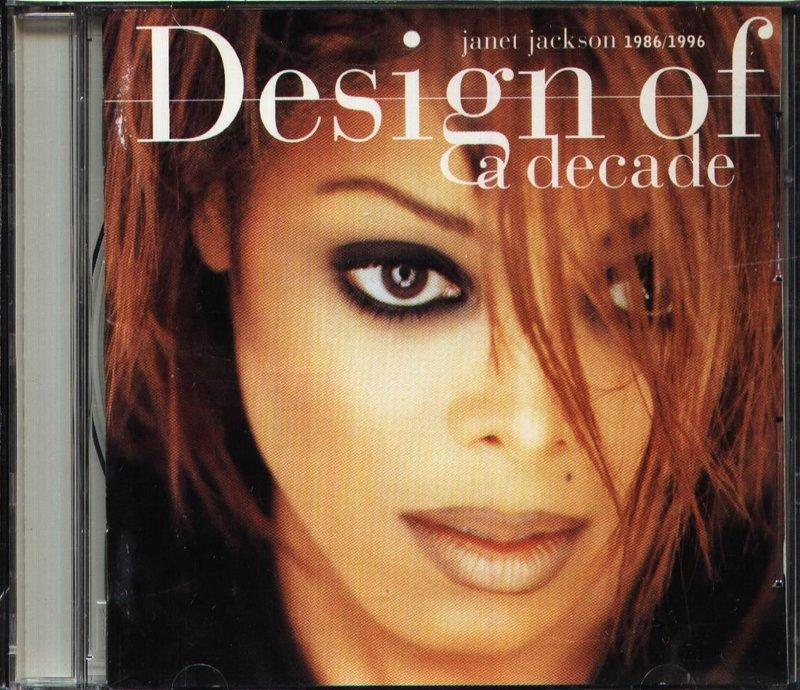 八八 - Janet Jackson - DESIGN OF A DECADE - 日版