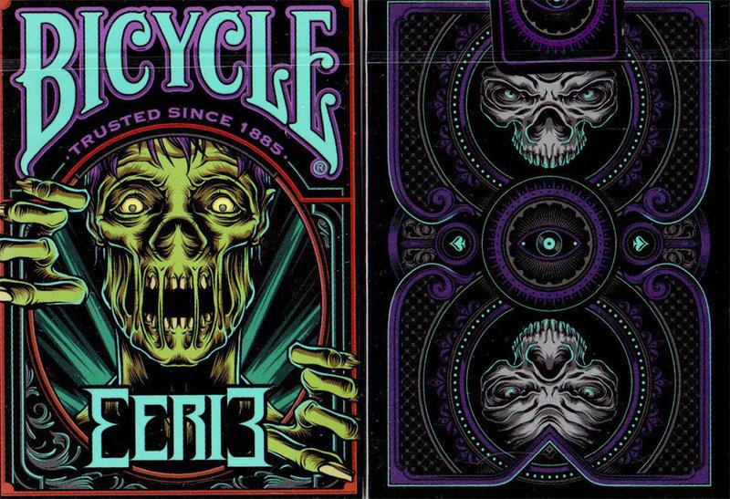 【USPCC撲克】Bicycle Eerie playing cards purple